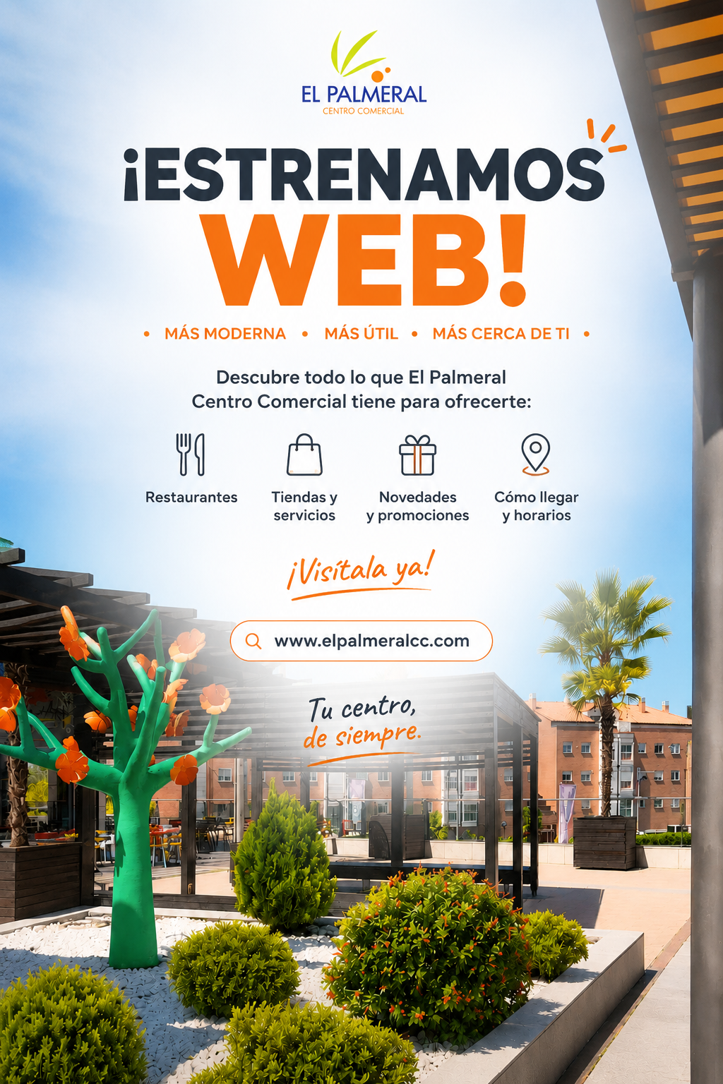 Centro Comercial El Palmeral — nueva web